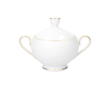 Garnitur do kawy dla 12 osób 39 elementów Dalia złoto