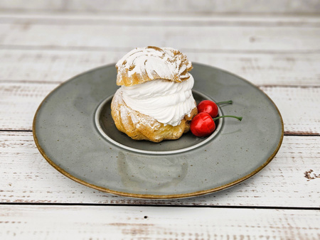 Lubiana talerz płytki 270mm Muza ART SZARY