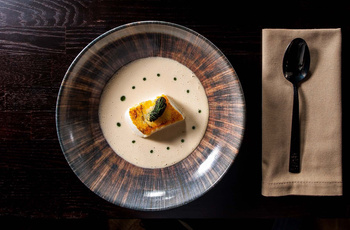 Lubiana talerz głęboki 260mm Hotel Wood