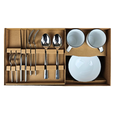 Lubiana komplet dla 2 osób 16 el. Duet