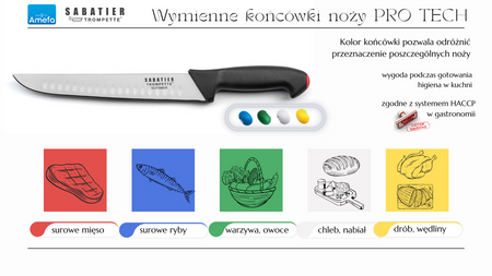 nóż szefa kuchni 20cm Pro Tech
