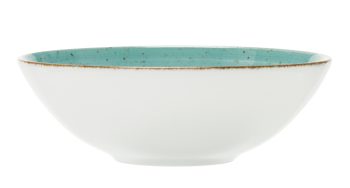 Lubiana porcelana Boss talerz głęboki 180mm MORSKI ręcznie malowany