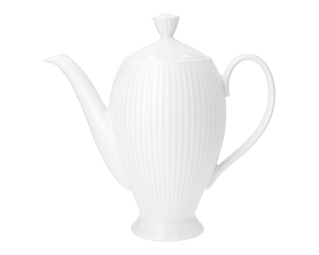 Garnitur do kawy dla 12 osób 39 elementów Dalia biała