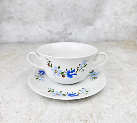 Jastra bulionówka 300ml/spodek 160mm wzór kaszubski