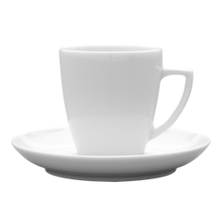 Komplet filiżanka ze spodkiem 200ml /140mm Beata/Sonia biała