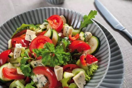 Lubiana zestaw obiadowy dla 6 osób 18 elementów Daisy Cloud szary