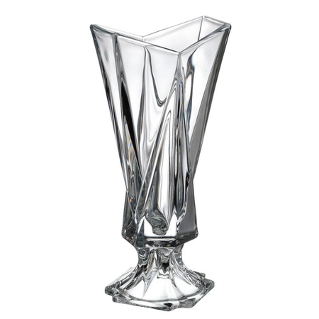 Bohemia wazon na nodze 405mm Origami