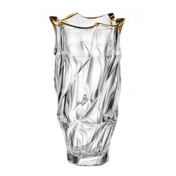 Bohemia wazon 300mm Flamenco Gold Soft