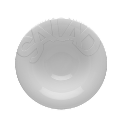 Jupiter talerz głęboki do sałatek 270mm biały