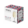 Krosno komplet 6 kieliszków 180ml do szampana Balance