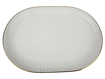 Daisy półmis 33 Daisy złoto