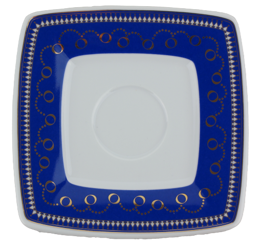 Komplet filiżanka ze spodkiem 250ml/145mm Victoria ZIMOWE MIASTECZKO