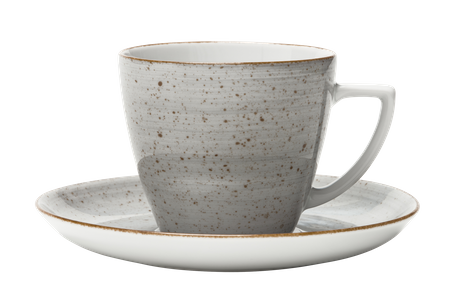 Lubiana Komplet filiżanka ze spodkiem 350ml / 175mm Beata/Dorota SIWY