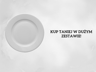 zestaw 150 talerzy płytkich 190mm Kaszub/Hel