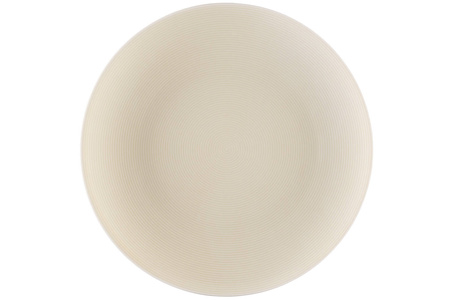 Lubiana Zestaw obiadowy dla 6 osób, 18 elementów Modern kremowy