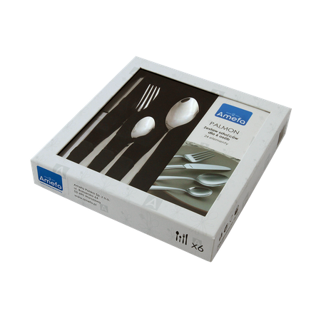 Amefa Palmon komplet sztućców dla 6 osób 24 części w pud. prezentowym