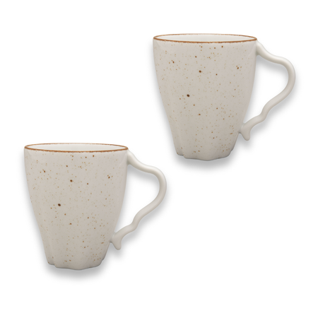 Lubiana komplet 2 kubków 350ml Stone Age beżowy