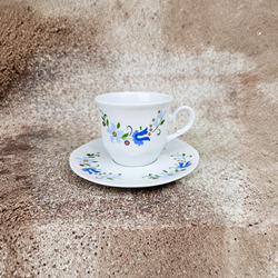 Lubiana komplet filiżanka 80ml/spodek 110mm Jastra dek. kaszubska