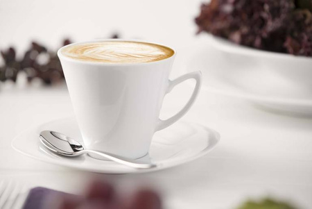 Komplet obiadowo kawowy dla 6 osób 30 elementów  Elegance biały