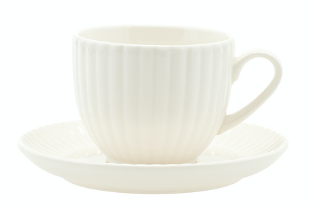 Lubiana Zestaw obiadowo kawowy dla 6 osób 30 elementów Daisy IVORY ECRU