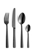 FELICITY Komplet sztućców dla 6 osób 24 cz. w pud. czarny