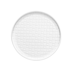 Lubiana Marrakesz talerz płytki okrągły 200mm biały