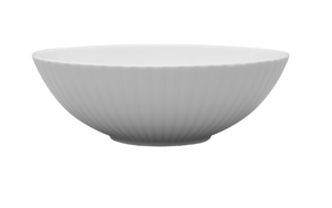 Lubiana porcelana Daisy salaterka 260mm biała