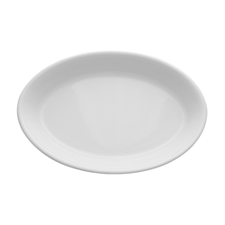 Lubiana pojemnik do zapiekania owalny 350mm biały