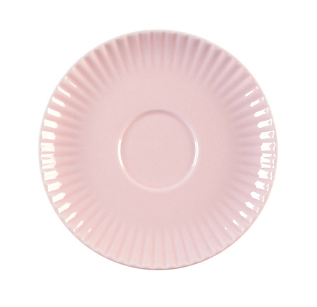 Lubiana komplet filiżanek ze spodkami dla 6 osób Daisy Sunset Różowy