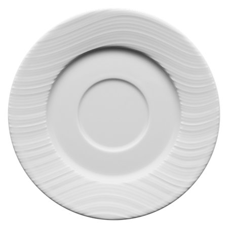 River spodek 135mm biały