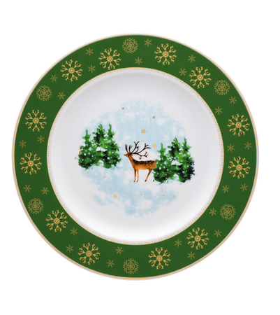 Lubiana talerz płytki 305mm Roma Bajkowe Święta