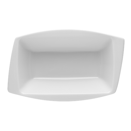 Rumba pojemnik do zapiekania 330mm biała