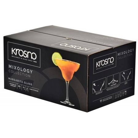 Mixology kieliszek do margarity 270 ml komplet 6 sztuk