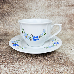 Lubiana komplet filiżanka 350ml/spodek 170mm Maria dek. kaszubska