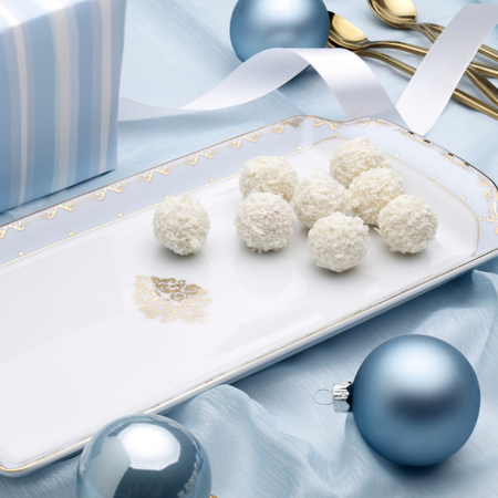 garnitur do kawy dla 6 osób 22 el. Astra Królewski Błękit