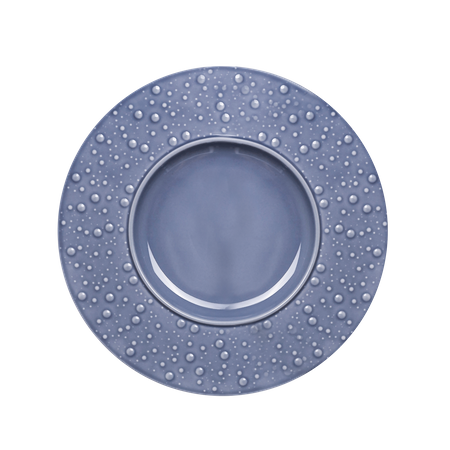 Rosa talerz płytki 300mm szaroniebieski