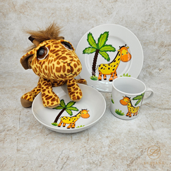 Lubiana Komplet dla dzieci 1/3 elementów Roma/Margot ŻYRAFA