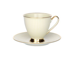 filiżanka 250ml ze spodkiem Dalia Kwarc