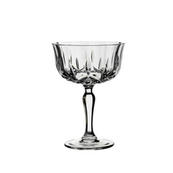 Bohemia komplet 6 kieliszków do szampana płaskie 240ml Opera