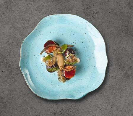 Komplet 6 talerzy 280mm Stone Age MORSKI