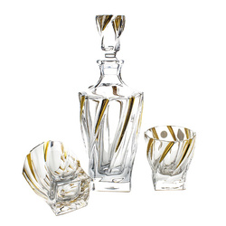 Bohemia komplet 7 cz. do whisky Ponti Twist