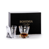 Bohemia komplet 6 szklanek do whisky 340ml Quadro