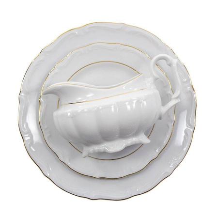 Serwis obiadowy dla 12 osób 44 elementy Maria Teresa Złota Linia