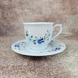 Lubiana komplet filiżanka 200ml/spodek 150mm Maria dek. kaszubska