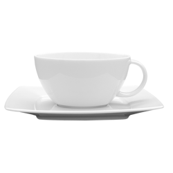 Komplet filiżanka ze spodkiem 280 ml / 170mm Victoria biała