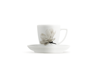Komplet filiżanka ze spodkiem 100ml / 120mm Beata/Sonia MAGNOLIA