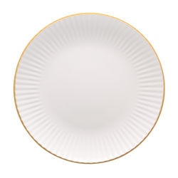 talerz płytki 27 cm Daisy Gold Line