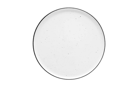 Lubiana talerz płytki 280mm Ankara kropki + linia 6833A