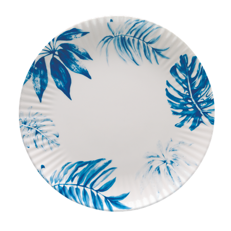 Lubiana zestaw obiadowo kawowy dla 6 osób 30 elementów Daisy Blue