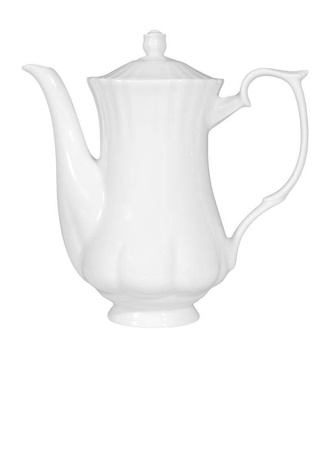 Garnitur do kawy dla 6 osób 12 elementów Iwona biały